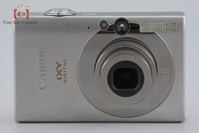 【中古】Canon キヤノン IXY Digital 25 IS シルバー コンパクトデジタルカメラ
