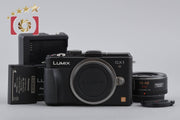 【中古】Panasonic パナソニック LUMIX DMC-GX1 14-42mm レンズキット エスプリブラック シャッター回数僅少