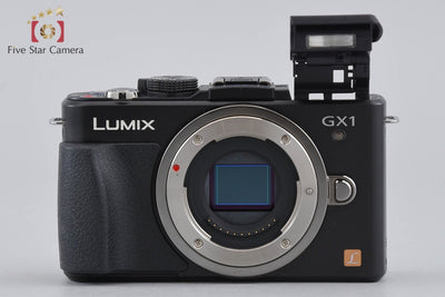 【中古】Panasonic パナソニック LUMIX DMC-GX1 14-42mm レンズキット エスプリブラック シャッター回数僅少