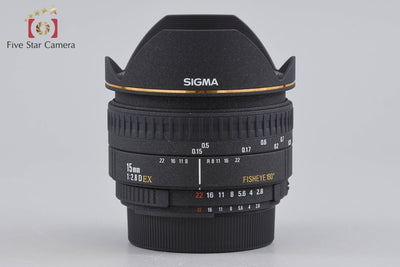 【中古】SIGMA シグマ 15mm f/2.8 D EX FISHEYE ニコン用