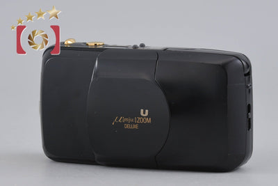 【中古】OLYMPUS オリンパス μ[mju:] ZOOM DELUXE コンパクトフィルムカメラ