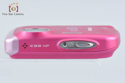 【中古】FUJIFILM 富士フイルム FINEPIX Z33WP ピンク コンパクトデジタルカメラ