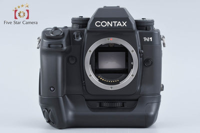 【中古】CONTAX コンタックス N1 フィルム一眼レフカメラ + P-9 バッテリーホルダー