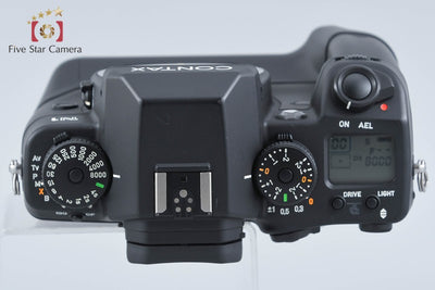 【中古】CONTAX コンタックス N1 フィルム一眼レフカメラ + P-9 バッテリーホルダー