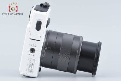 【中古】Canon キヤノン EOS M 18-55 IS STM レンズキット ホワイト