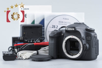 【中古】Canon キヤノン EOS 70D デジタル一眼レフカメラ