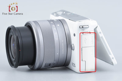 【中古】Canon キヤノン EOS M10 EF-M 15-45 IS STM レンズキット ホワイト
