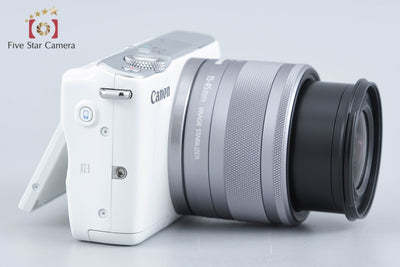 【中古】Canon キヤノン EOS M10 EF-M 15-45 IS STM レンズキット ホワイト