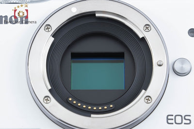【中古】Canon キヤノン EOS M10 EF-M 15-45 IS STM レンズキット ホワイト