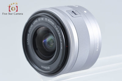 【中古】Canon キヤノン EOS M10 EF-M 15-45 IS STM レンズキット ホワイト