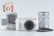【中古】OLYMPUS オリンパス PEN E-PL8 EZ ダブルズームキット ホワイト