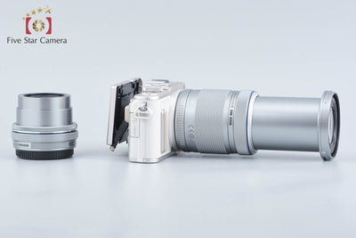 【中古】OLYMPUS オリンパス PEN E-PL8 EZ ダブルズームキット ホワイト