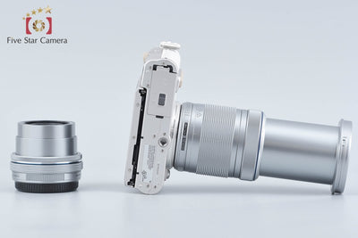【中古】OLYMPUS オリンパス PEN E-PL8 EZ ダブルズームキット ホワイト