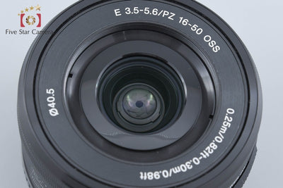 【中古】SONY ソニー E PZ 16-50mm f/3.5-5.6 OSS SELP1650 ブラック