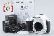 【中古】PENTAX ペンタックス K-r ホワイト デジタル一眼レフカメラ