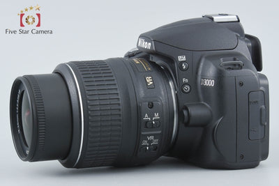 【中古】Nikon ニコン D3000 レンズキット シャッター回数僅少