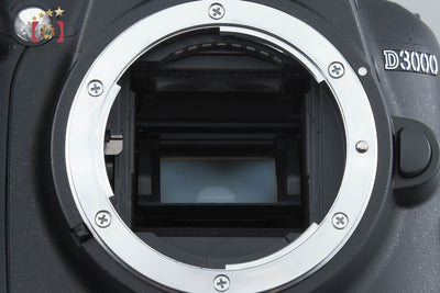【中古】Nikon ニコン D3000 レンズキット シャッター回数僅少