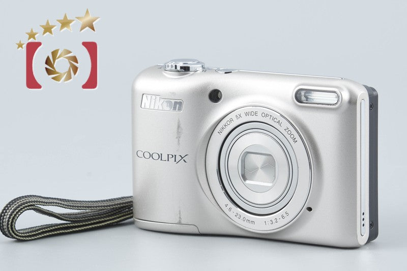 【中古】Nikon ニコン COOLPIX L28 シルバー コンパクトデジタルカメラ