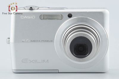 【中古】CASIO カシオ EXILIM ZOOM EX-Z600 シルバー コンパクトデジタルカメラ