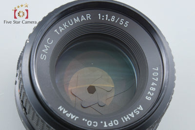 【中古】PENTAX ペンタックス SMC TAKUMAR 55mm f/1.8