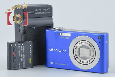 【中古】Casio カシオ EXILIM EX-Z100 ブルー コンパクトデジタルカメラ