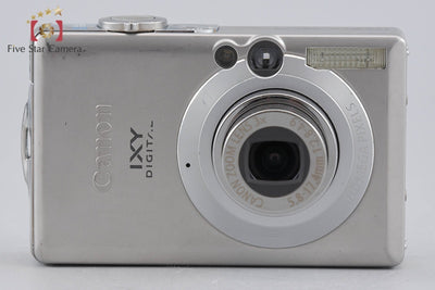 【中古】Canon キヤノン IXY Digital 70 シルバー コンパクトデジタルカメラ