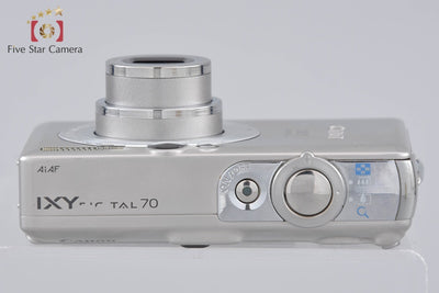 【中古】Canon キヤノン IXY Digital 70 シルバー コンパクトデジタルカメラ