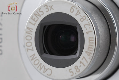 【中古】Canon キヤノン IXY Digital 70 シルバー コンパクトデジタルカメラ