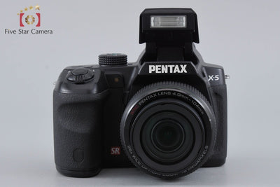 【中古】PENTAX ペンタックス X-5 ブラック コンパクトデジタルカメラ