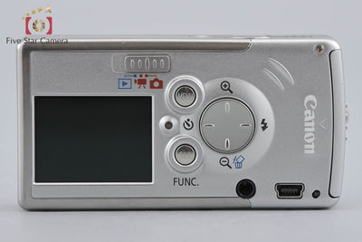 【中古】Canon キヤノン IXY Digital L プラチナシルバー コンパクトデジタルカメラ