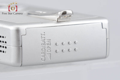 【中古】Canon キヤノン IXY Digital L プラチナシルバー コンパクトデジタルカメラ