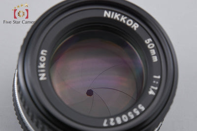 【中古】Nikon ニコン Ai-S NIKKOR 50mm f/1.4