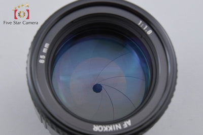 【中古】Nikon ニコン AF NIKKOR 85mm f/1.8