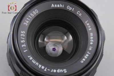 【中古】PENTAX ペンタックス Super Takumar 35mm f/3.5 M42マウント