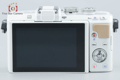 【中古】OLYMPUS オリンパス PEN Lite E-PL7 EZ ダブルズームキット ホワイト 元箱付き