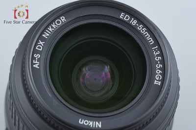 【中古】Nikon ニコン AF-S DX NIKKOR 18-55mm f/3.5-5.6 G II ED