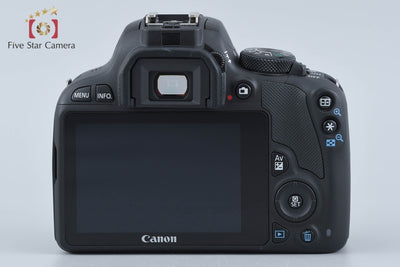 【中古】Canon キヤノン EOS Kiss X7 ダブルズームキット ブラック シャッター回数僅少