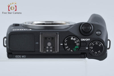 【中古】Canon キヤノン EOS M3 ブラック ミラーレス一眼カメラ
