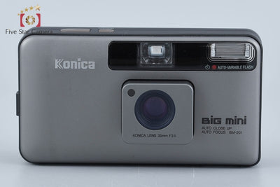 【中古】Konica コニカ BiG mini BM-201 ブラック コンパクトフィルムカメラ