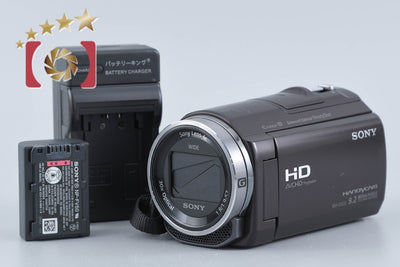 【中古】SONY ソニー HANDYCAM HDR-CX535 ボルドーブラウン デジタルビデオカメラ