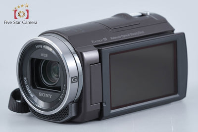 【中古】SONY ソニー HANDYCAM HDR-CX535 ボルドーブラウン デジタルビデオカメラ