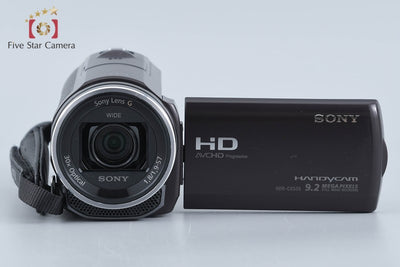 【中古】SONY ソニー HANDYCAM HDR-CX535 ボルドーブラウン デジタルビデオカメラ