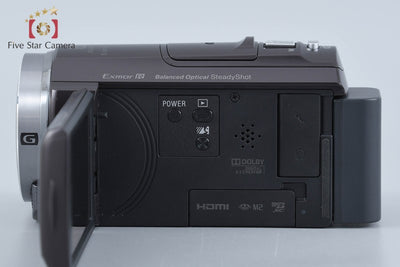 【中古】SONY ソニー HANDYCAM HDR-CX535 ボルドーブラウン デジタルビデオカメラ
