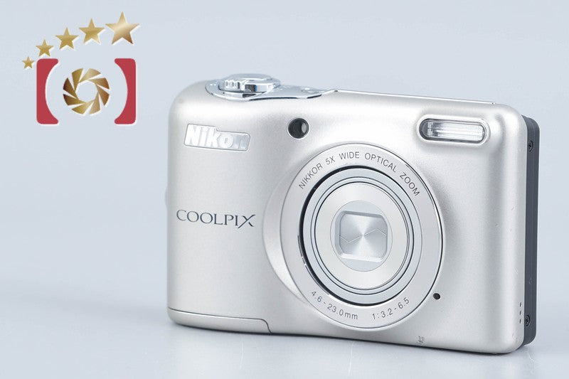 【中古】Nikon ニコン COOLPIX L30 シルバー コンパクトデジタルカメラ