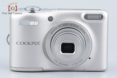【中古】Nikon ニコン COOLPIX L30 シルバー コンパクトデジタルカメラ