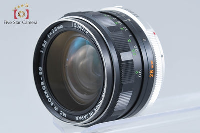【中古】MINOLTA ミノルタ MC W.ROKKOR-SG 28mm f/3.5