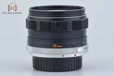 【中古】MINOLTA ミノルタ MC W.ROKKOR-SG 28mm f/3.5