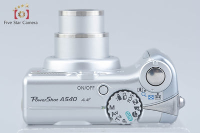 【中古】Canon キヤノン PowerShot A540 コンパクトデジタルカメラ