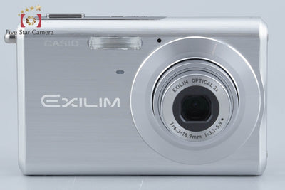 【中古】CASIO カシオ EXILIM ZOOM EX-Z60 シルバー コンパクトデジタルカメラ