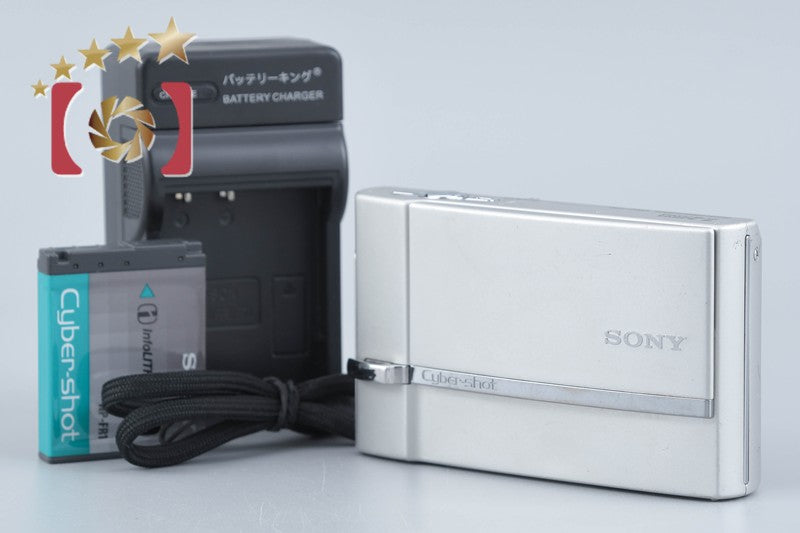 【中古】SONY ソニー Cyber-Shot DSC-T30 シルバー デジタルスチルカメラ